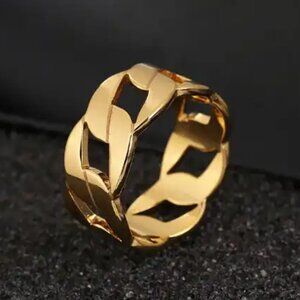 Gold Chain Style Ring